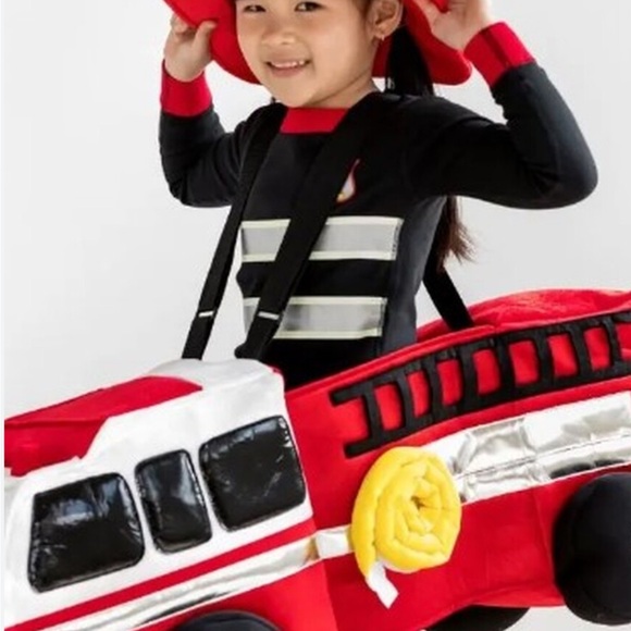 Hanna Andersson Red Fire Truck Costume - Picture 3 of 4